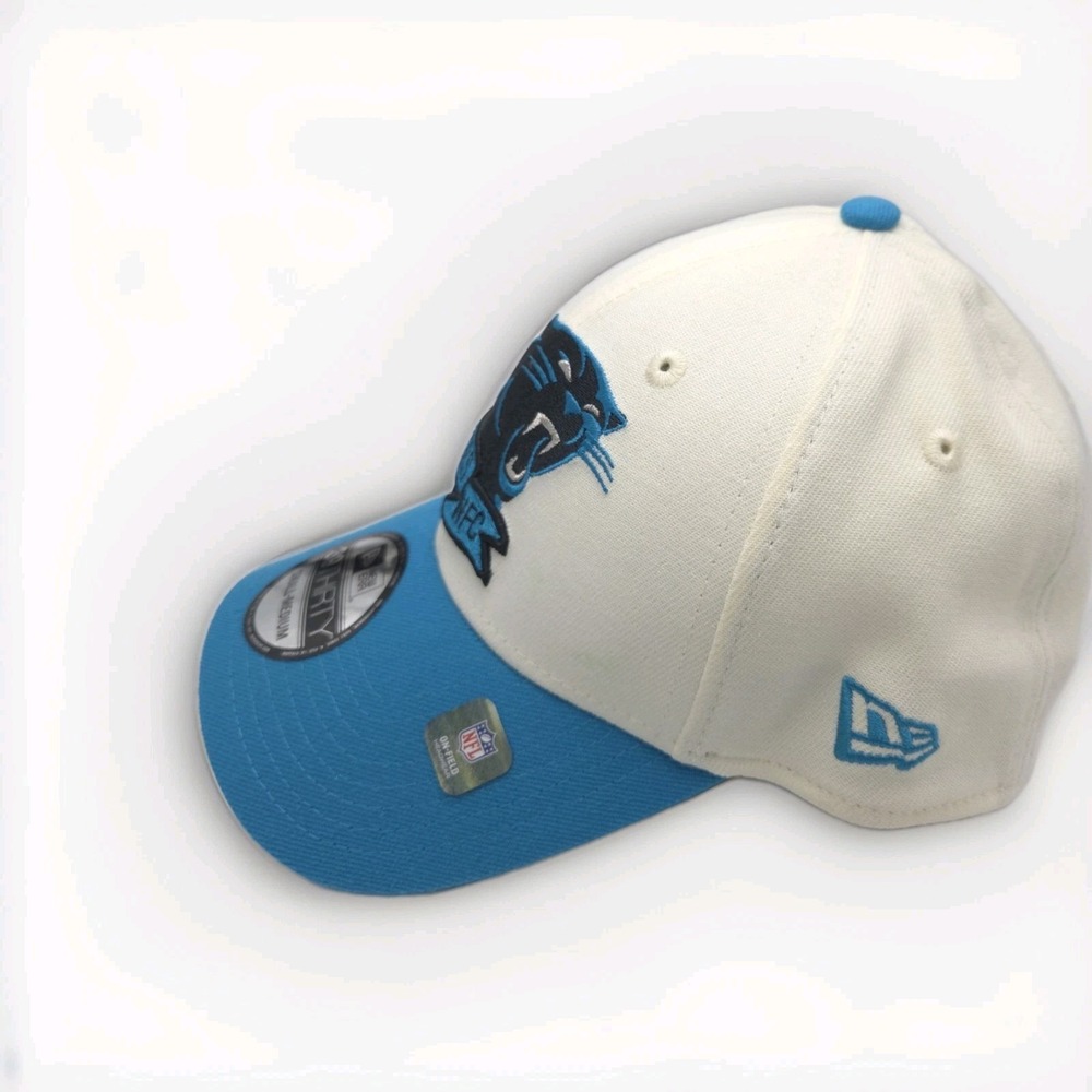 New Era 39Thirty Carolina Panthers NFL 2022 Sideline On-Field Flex Fit Hat S/M - Picture 2 of 5